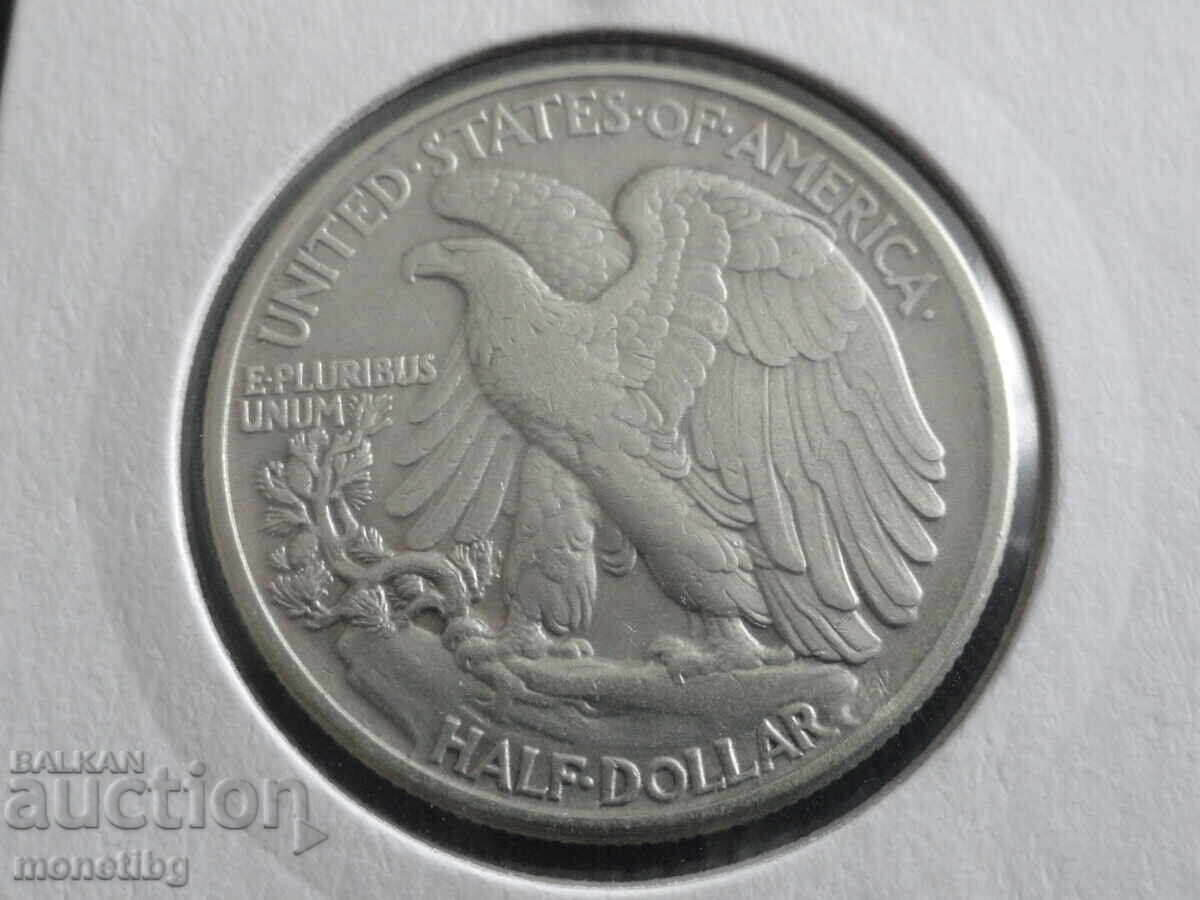 Livrarea SUA 1944 - 1/2 dolar Ag