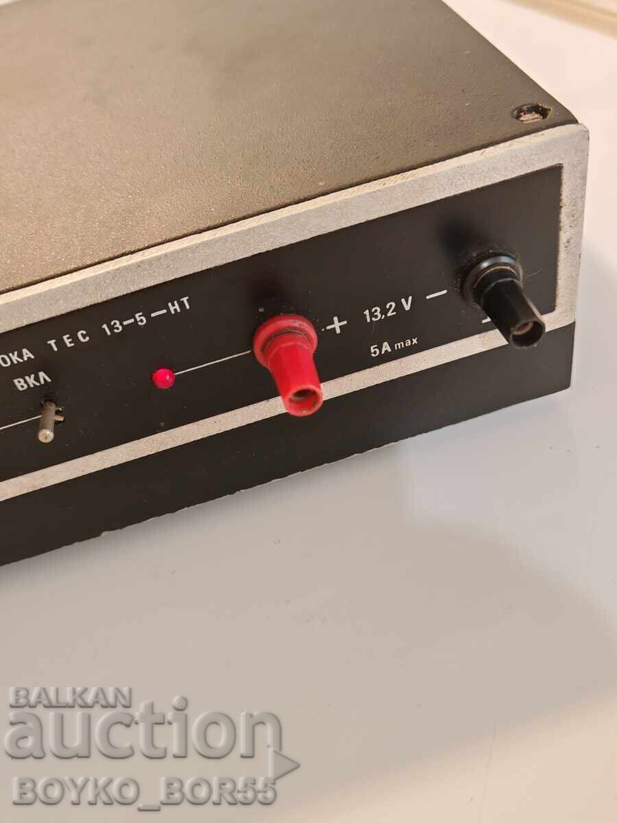 Βουλγαρικός Σταθεροποιημένος Τροφοδοτικός Μετασχηματιστής TES 13-5-NT - 7