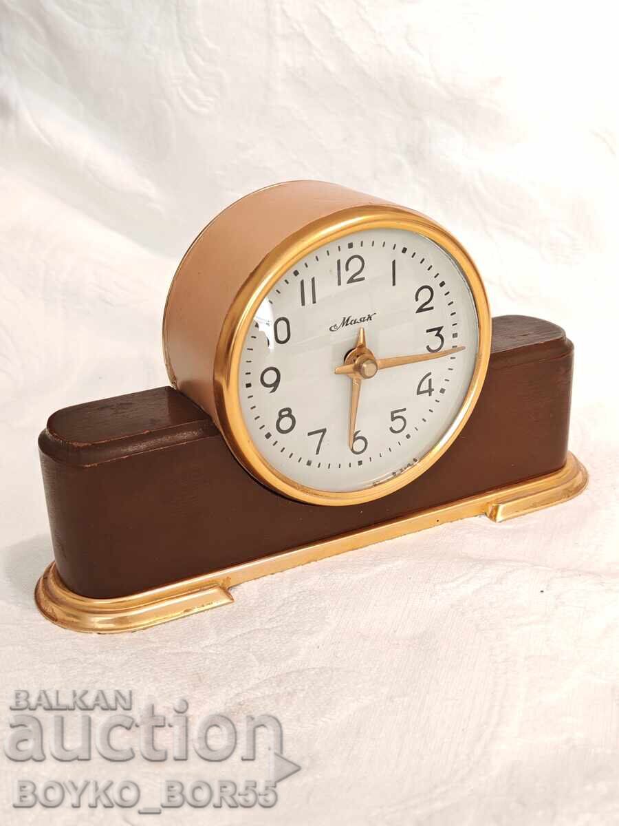 Super Rare Model of Russian Socialist Table Clock Mayak 1970s with price € 69.00 | 134.95 BGN