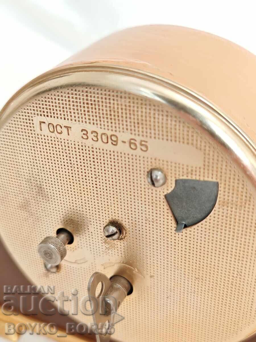 Delivery of Super Rare Model of Russian Socialist Table Clock Mayak 1970s