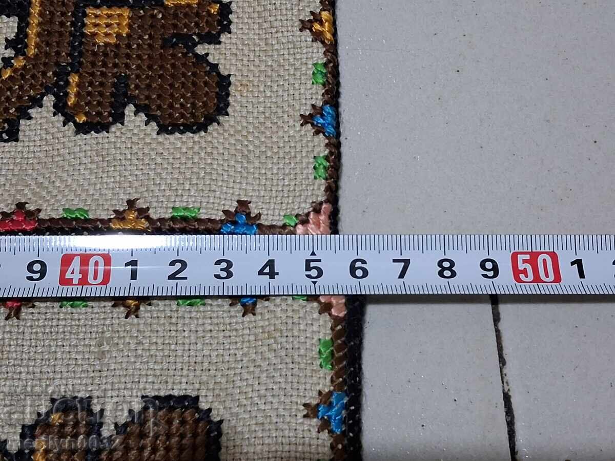 Бродирана калъфка на възглавница 2 броя чеиз шарения - 5