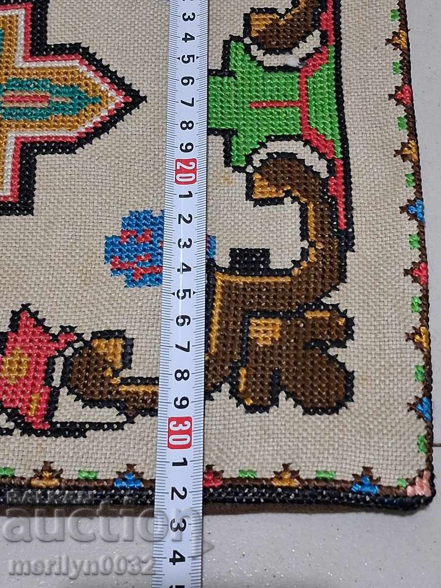 Бродирана калъфка на възглавница 2 броя чеиз шарения - 6