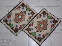 Husă de pernă brodată 2 bucăți zestre colorată