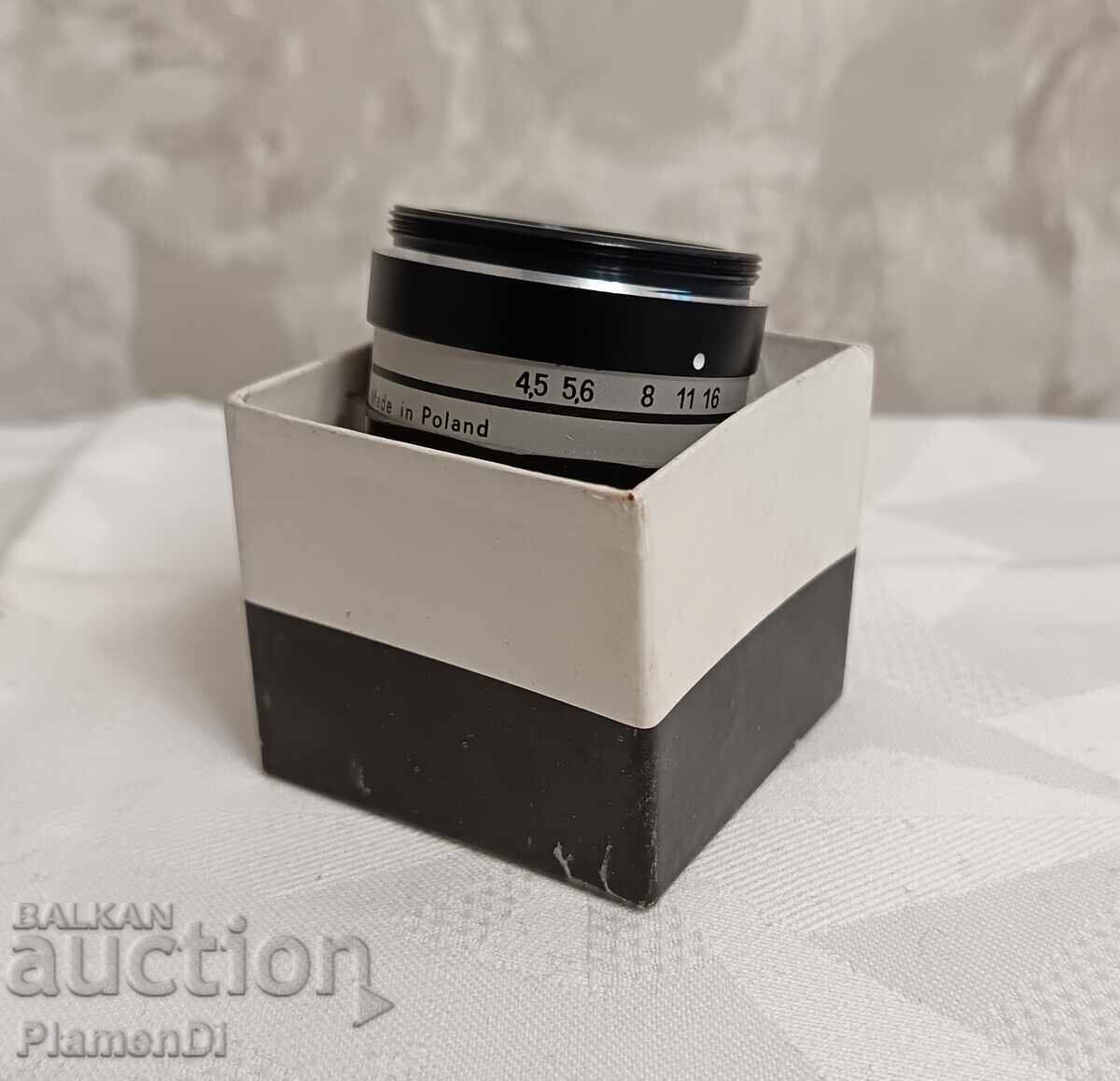 Ρετρό φακός PZO-Mikar /S 4.5 /5.5 για φωτογραφικό μεγεθυντή, Macro - 7