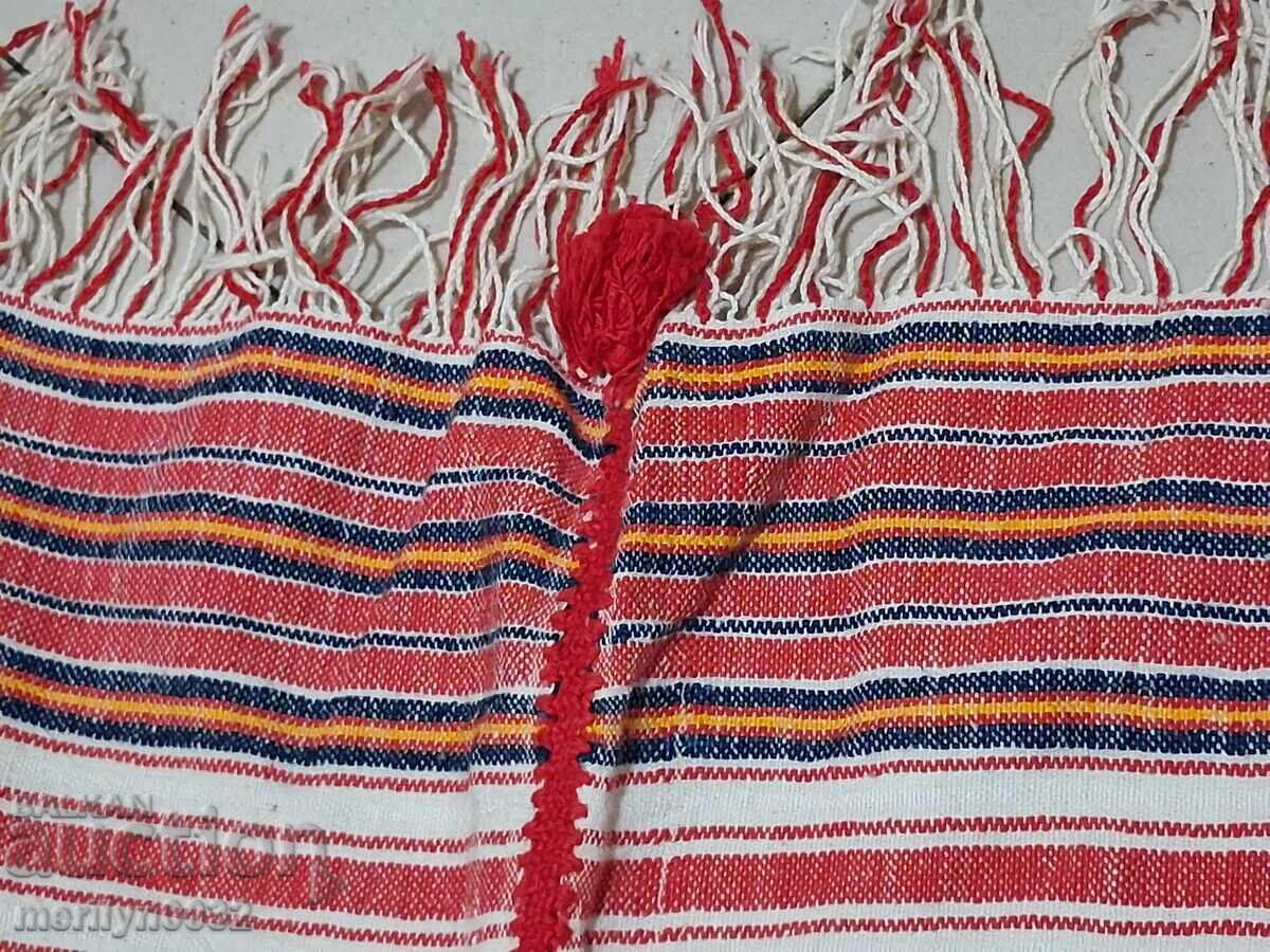 Veche față de masă țesută din zestre bulgărească, cearșaf cu preț € 36.85 | 72.07 BGN