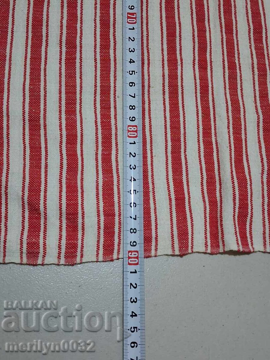 Veche față de masă țesută din zestre bulgărească, cearșaf - 5