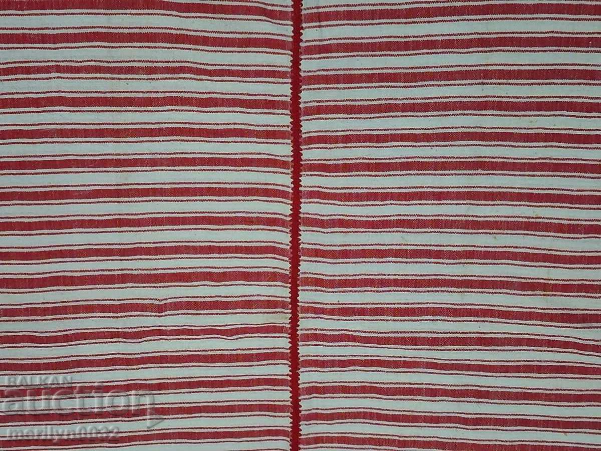 Veche față de masă țesută din zestre bulgărească, cearșaf - 7