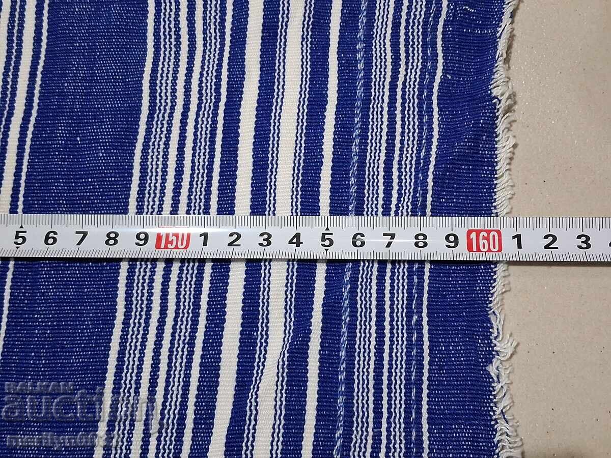 Стара тъкана покривка от български чеиз чаршаф - 5