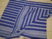 Old woven tablecloth from a Bulgarian dowry bed sheet