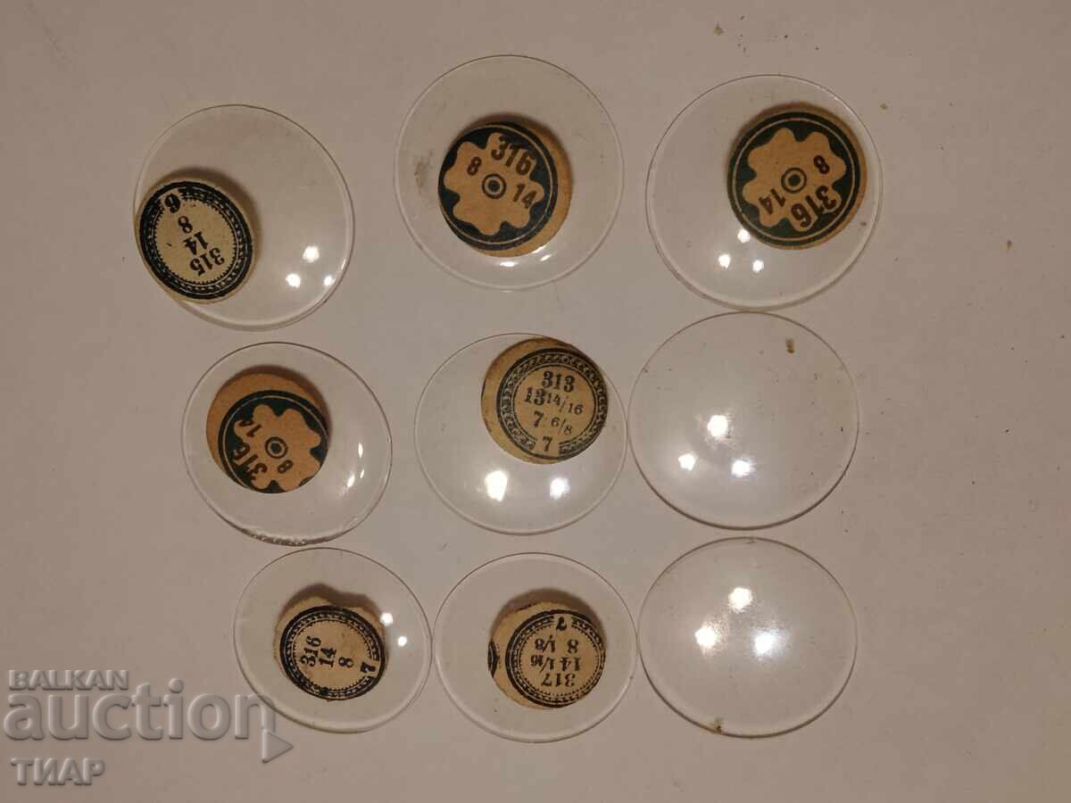 Geamuri pentru ceasuri 9 buc Geamuri pentru ceasuri 9 buc