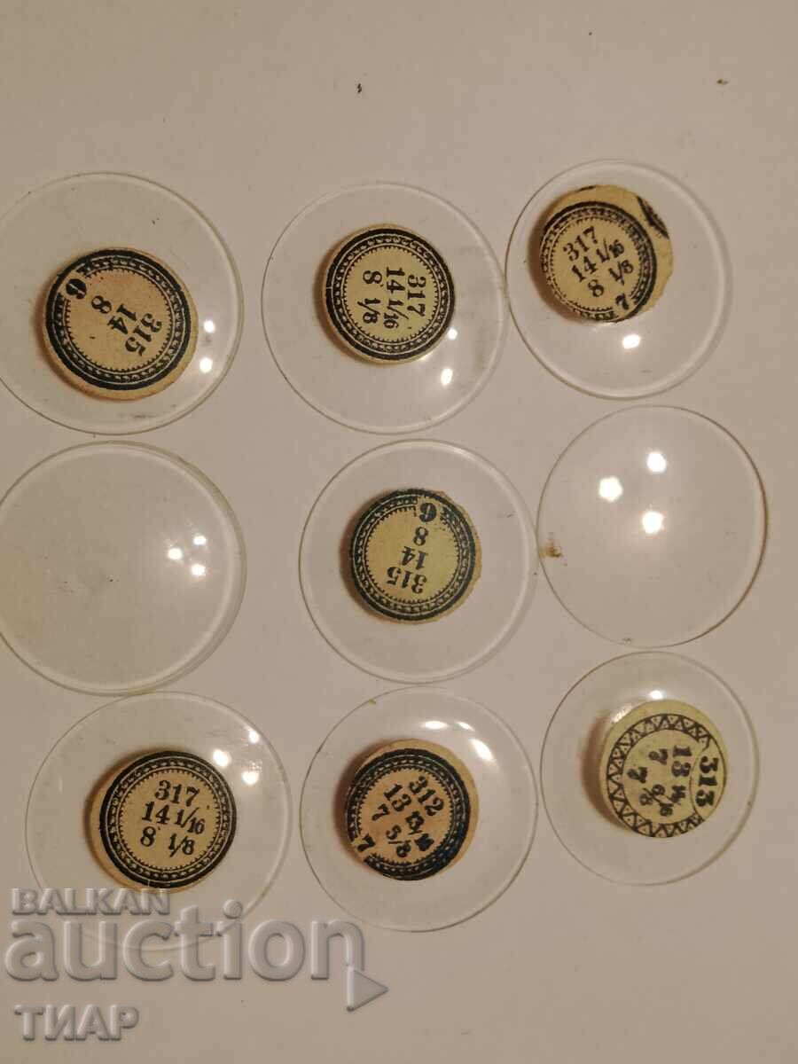 Geamuri pentru ceasuri 9 buc Geamuri pentru ceasuri 9 buc