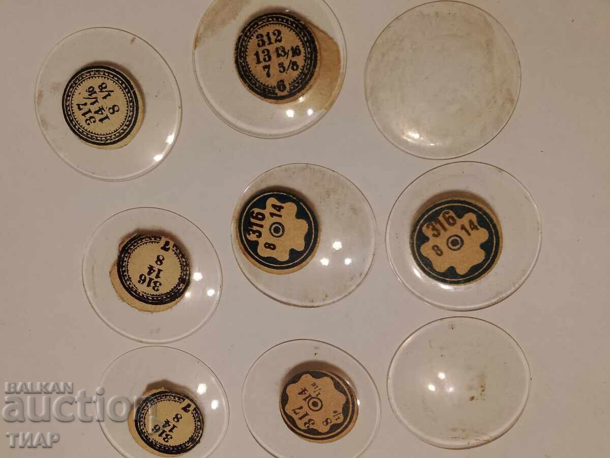 Geamuri pentru ceasuri 9 buc Geamuri pentru ceasuri 9 buc