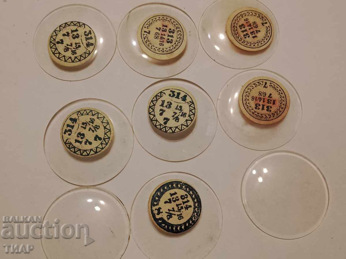 Geamuri pentru ceasuri 9 buc Geamuri pentru ceasuri 9 buc