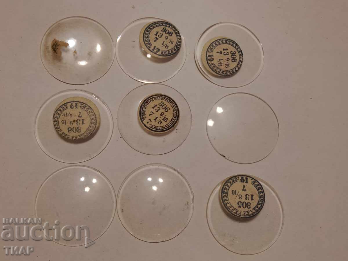 Geamuri pentru ceasuri 9 buc Geamuri pentru ceasuri 9 buc