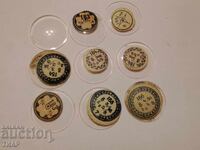 Geamuri pentru ceasuri 9 buc