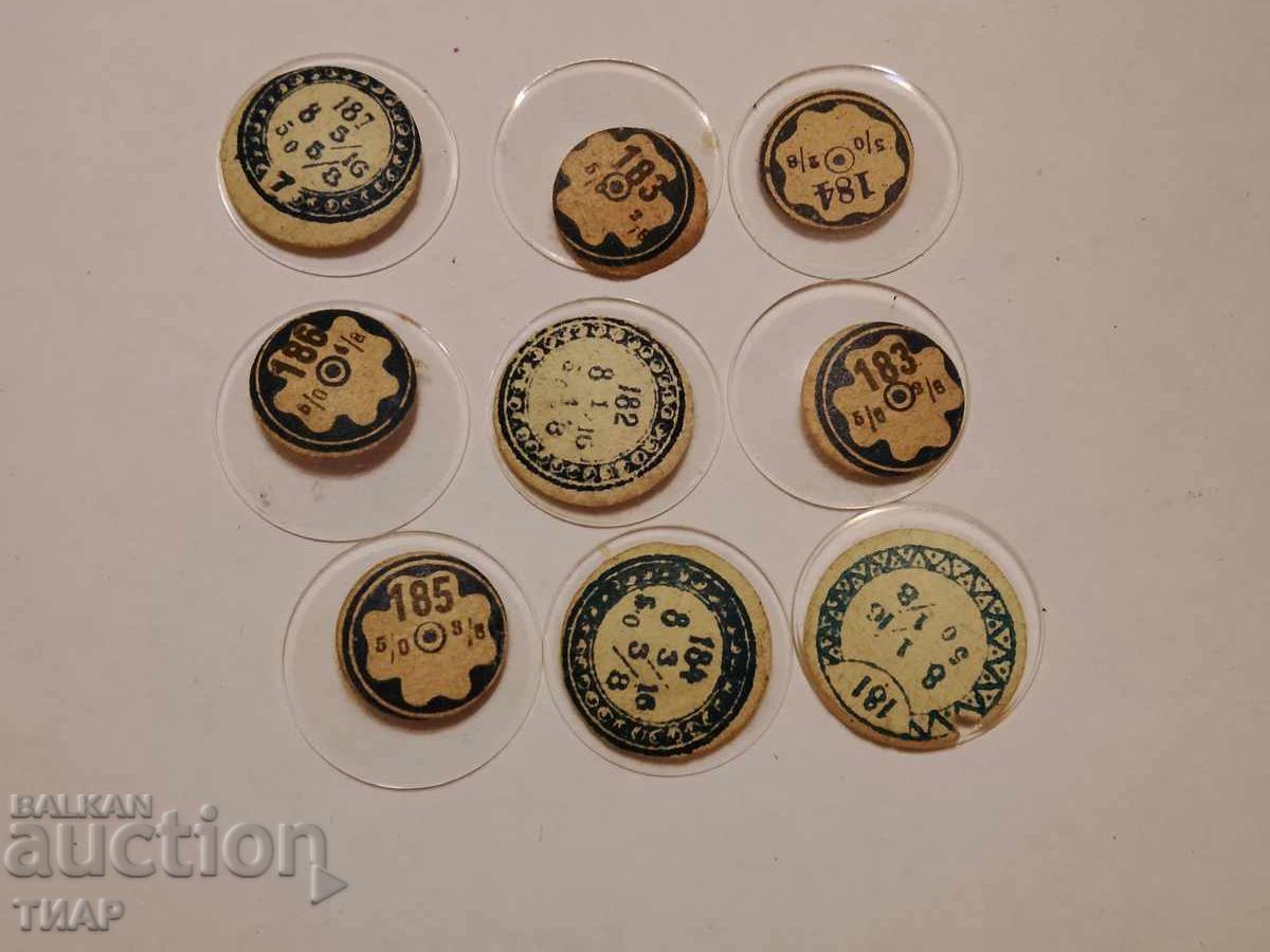 Geamuri pentru ceasuri 9 buc Geamuri pentru ceasuri 9 buc