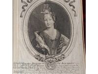 Βουρβώνοι. Παλαιά χαλκογραφία