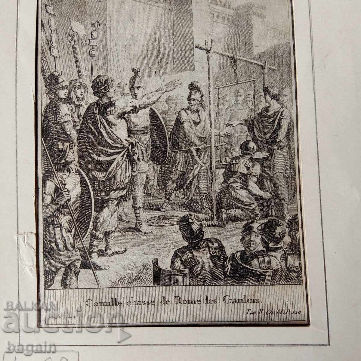 Χαρακτική αντίκες.