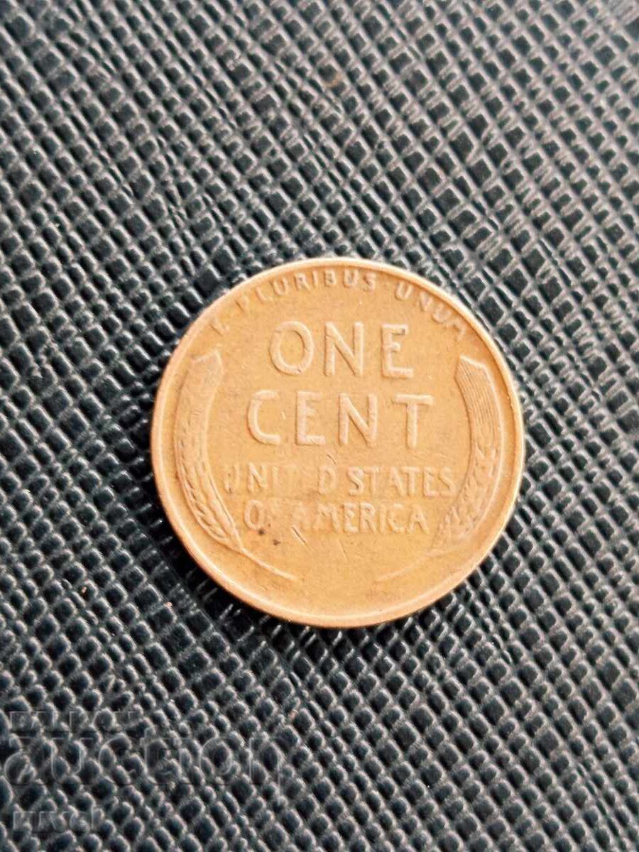 САЩ 1 цент, 1937 г. с цена € 2.00 | 3.91 лв.