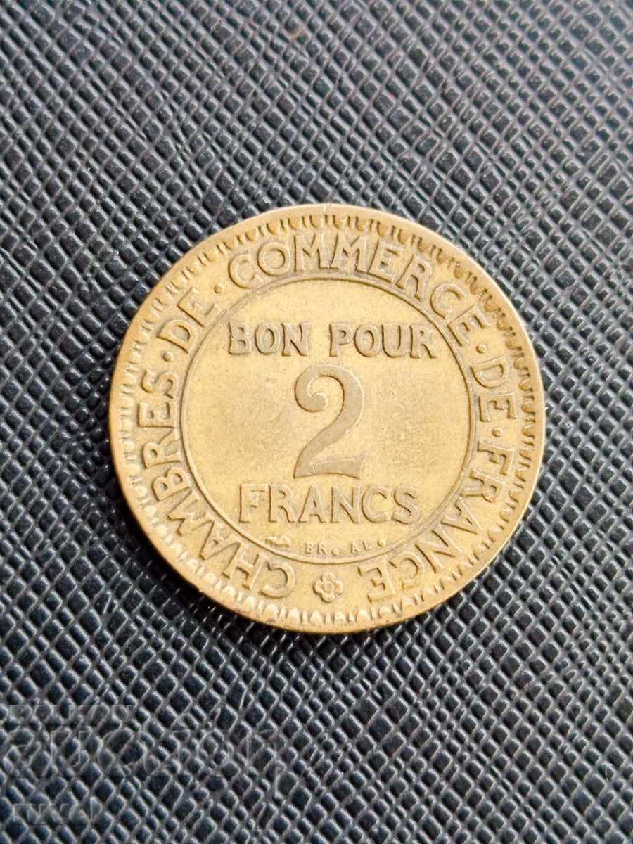 Franța, 2 franci 1925