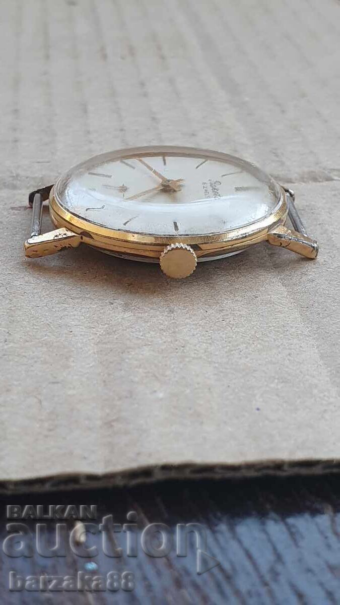 Ανδρικό επιχρυσωμένο ρολόι Raketa με τιμή € 30.00 | 58.67 BGN