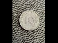 Germany 10 pfennig, 1940