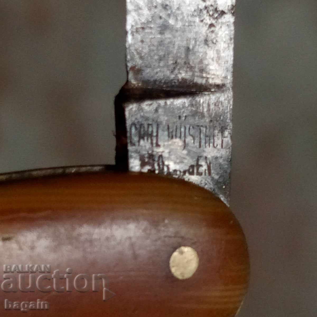 Solingen. Αναδιπλούμενο μαχαίρι με τιμή € 15.00 | 29.34 BGN