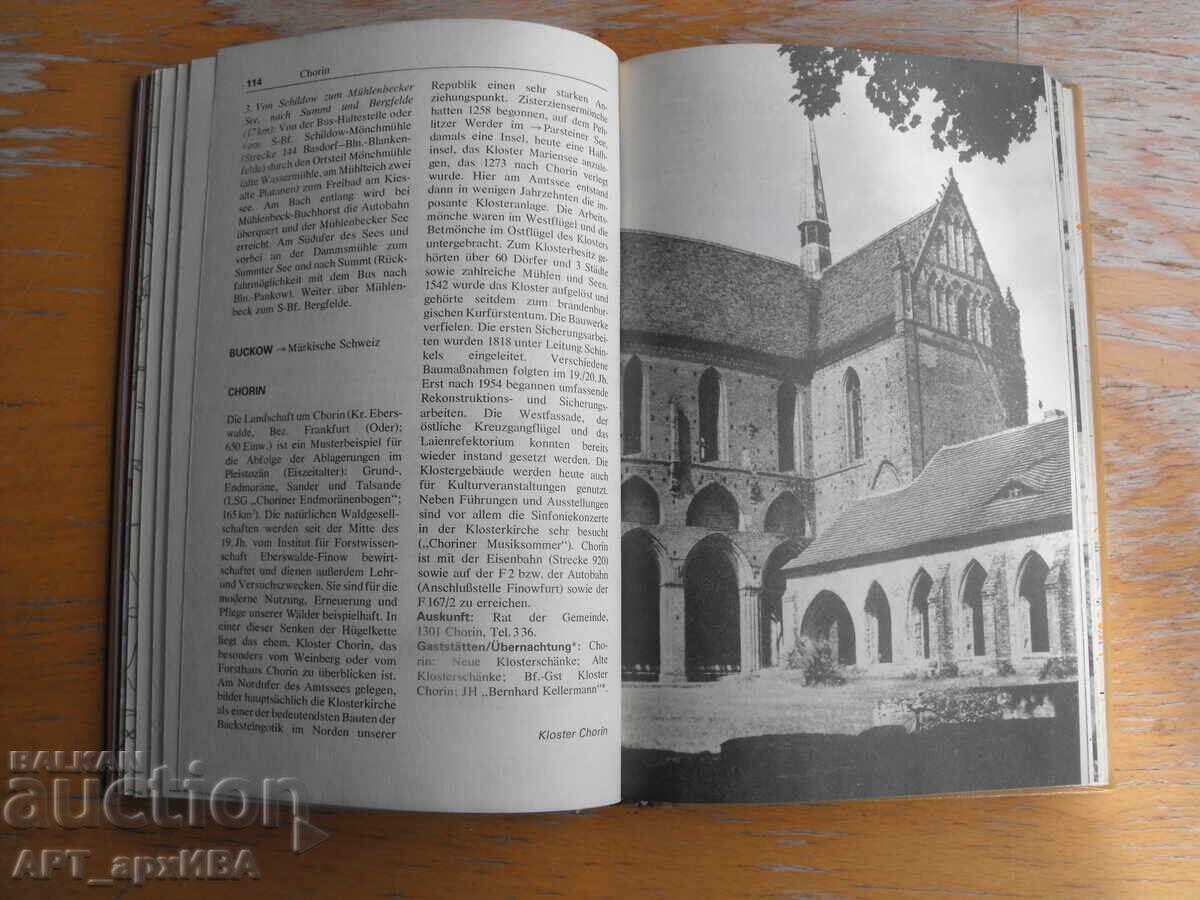 Auction  Surroundings of Berlin. Excursion Atlas /in German/