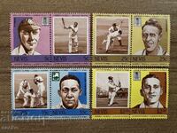 Νέβις - Παίκτες του Κρίκετ (1984) MNH