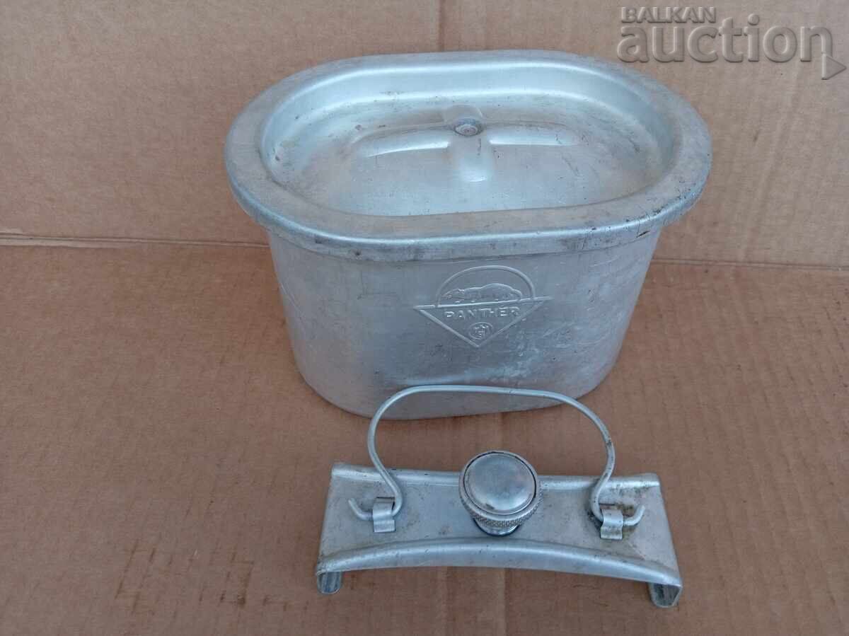 Κουτί φαγητού Wehrmacht Β' Παγκόσμιος Πόλεμος WW2 PANTHER PANZER τεθωρακισμένο όχημα - 6