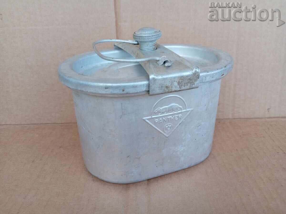 Κουτί φαγητού Wehrmacht Β' Παγκόσμιος Πόλεμος WW2 PANTHER PANZER τεθωρακισμένο όχημα