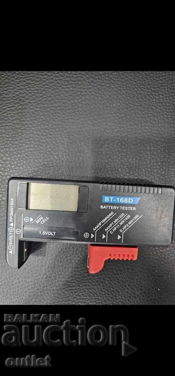 Auction  Digital battery tester BT-168D