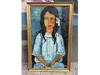 Прекрасна маслена картина , монограм.