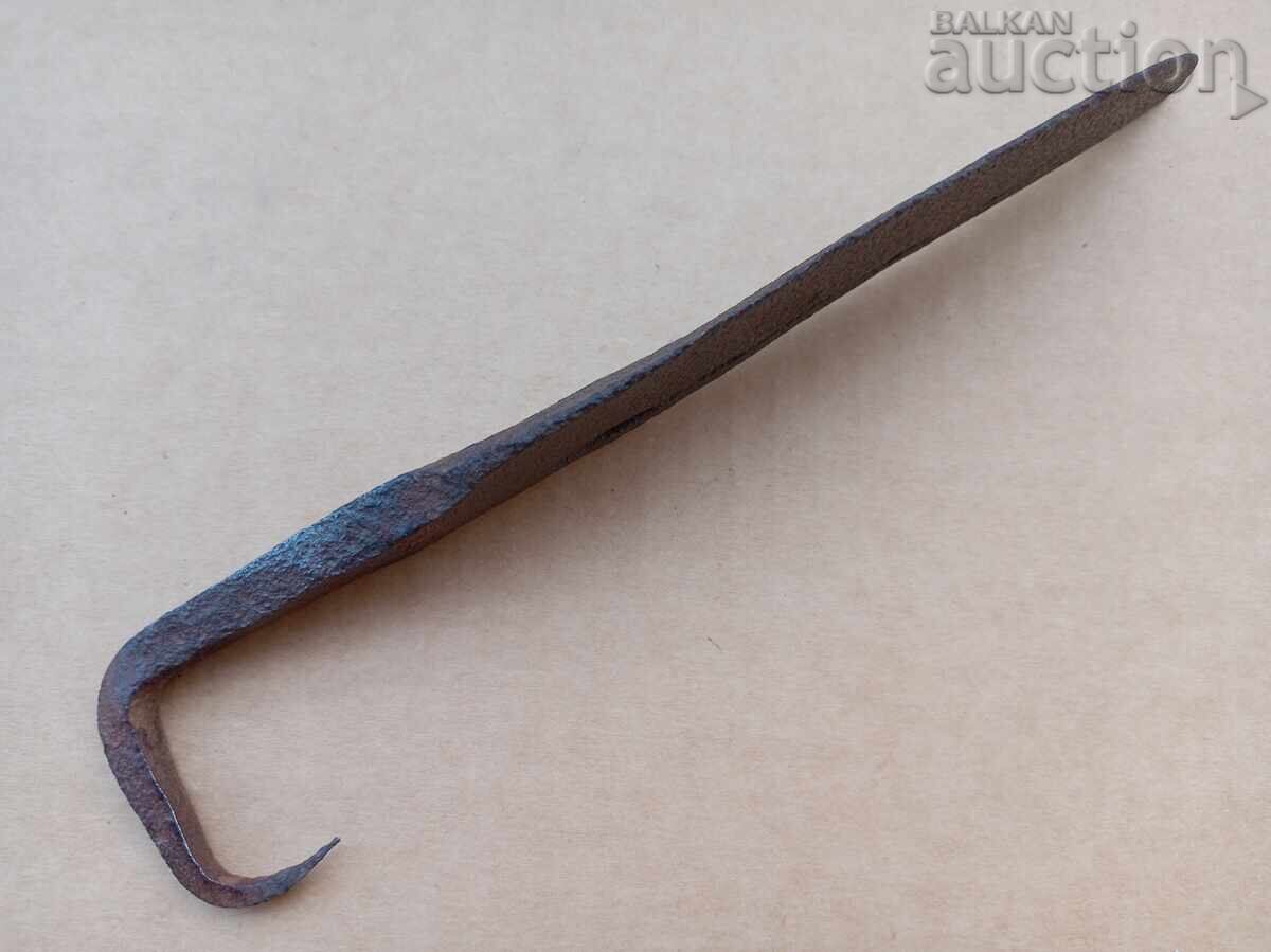 Livrarea cuțit antic PRIMITIV forjat manual, semifabricat din potcoavă