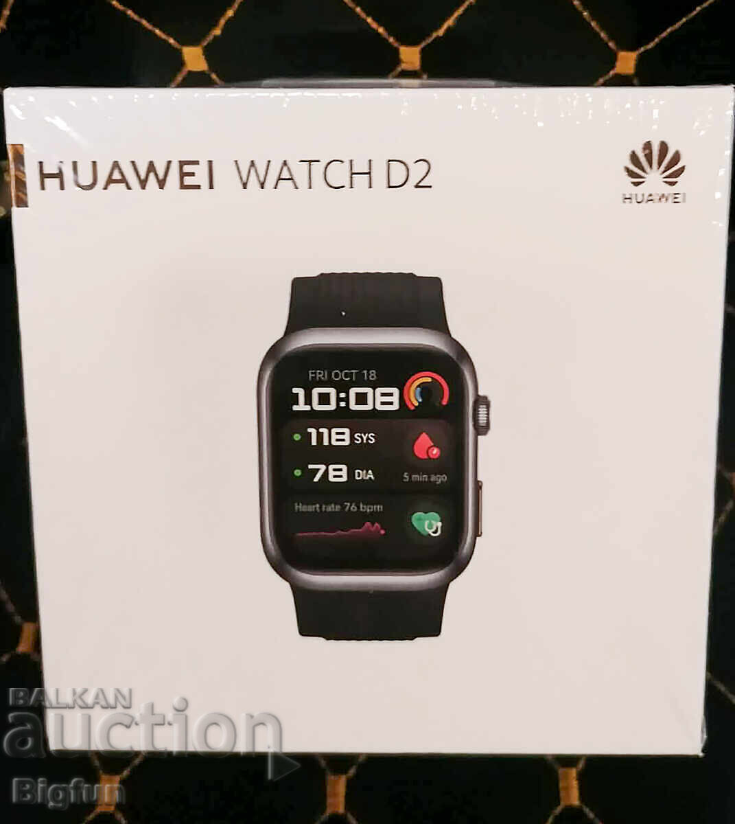 Licitație Huawei Watch D2 - MĂSURARE PRECISĂ A TENSIUNII ARTERIALE!