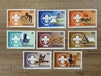 Ρουάντα - 75 ετών, Προσκοπικό κίνημα (1983) MNH