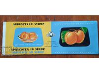 Συλλεκτικές βουλγαρικές ετικέτες για κομπόστα