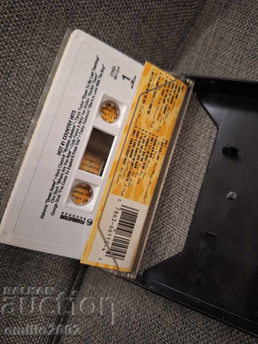 Licitație Casetă audio - Hot country hits