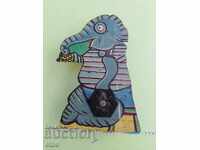 ȚINTĂ MECANICĂ RETRO DIN POLIGON DE TRAGERE DIN ANII '80, jucărie