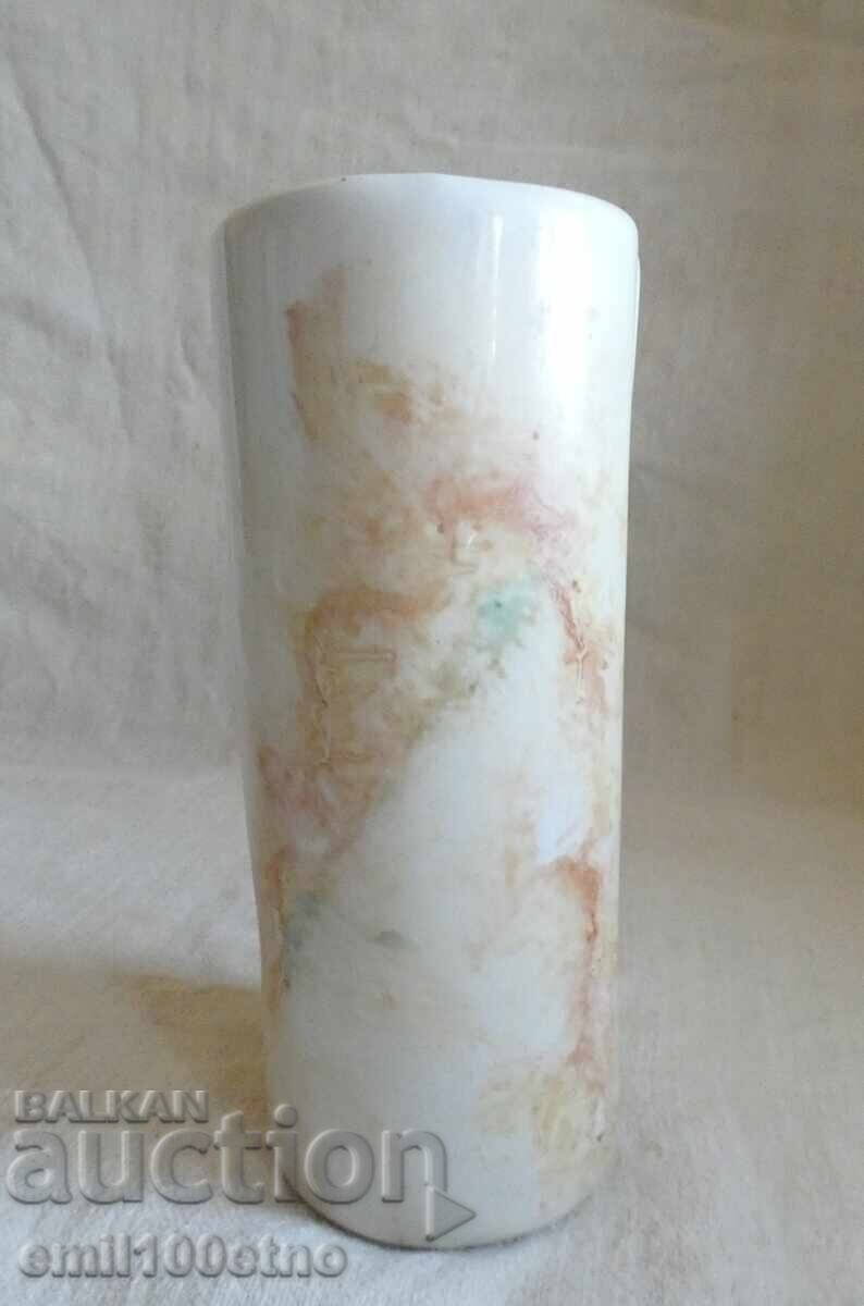 Auction  Vase, old Bulgarian porcelain, Kosta Yordanov Vidin