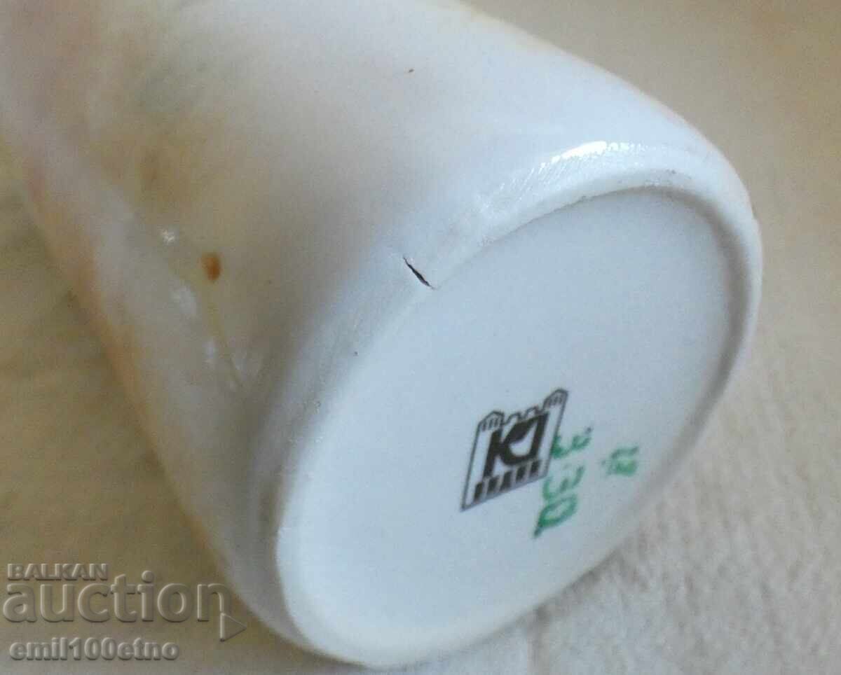 Vase, old Bulgarian porcelain, Kosta Yordanov Vidin - 7