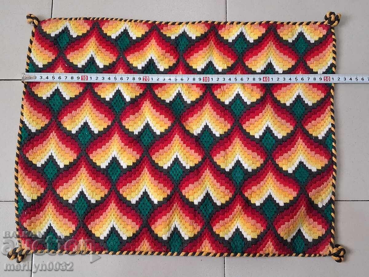 Аукцион Стара ръчнотъкана калъфка на възглавница