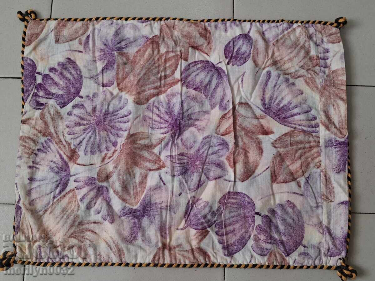 Стара ръчнотъкана калъфка на възглавница - 6