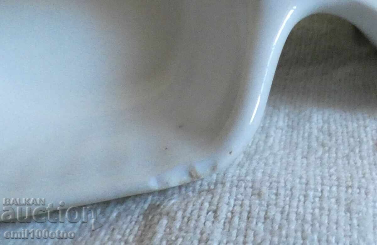 Солница стар български порцелан Сталин Видин - 6