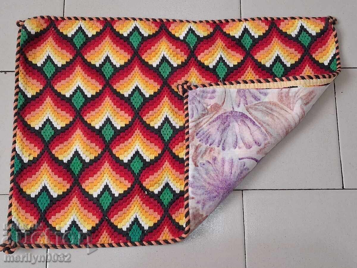 Licitație Veche față de pernă țesută manual