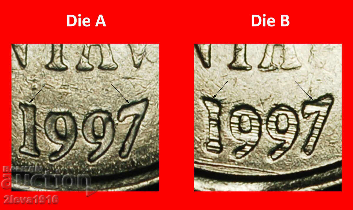 Ⰺ LAUREL HEAD (1994-1997): БРАЗИЛИЯ★ 10 СЕНТАВО 1997! 2 МОНЕТИ с цена € 3.79 | 7.41 лв.