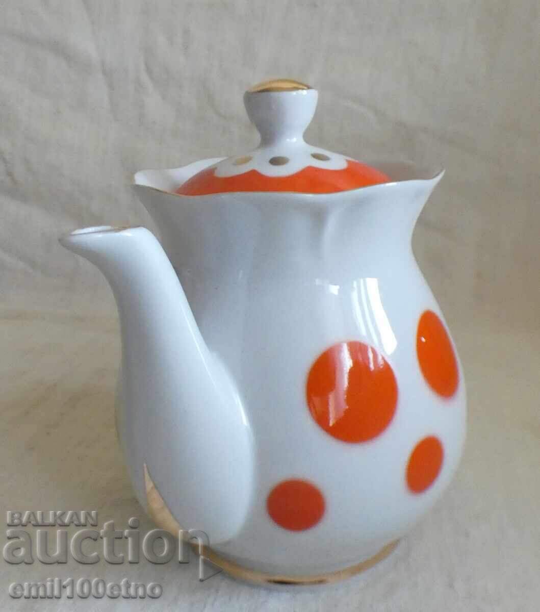 Ceainic vechi din porțelan Svitlovodsk URSS - 5