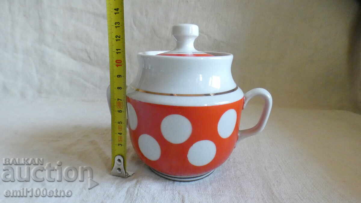 Захарница стар порцелан Довбыш СССР - 7