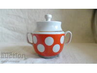 Захарница стар порцелан Довбыш СССР