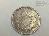 Οθωμανική Αυτοκρατορία 20 παρά 1277 / 2 (1861) Ασήμι 0.830